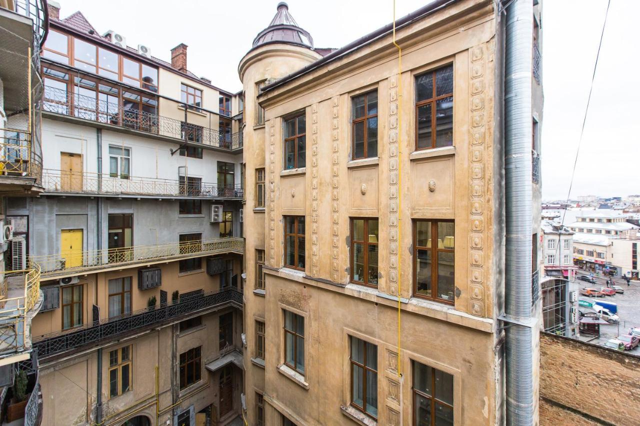 Апартаменти Біля Оперного Центр Краща Локація 2 Кімнати Lviv Dış mekan fotoğraf